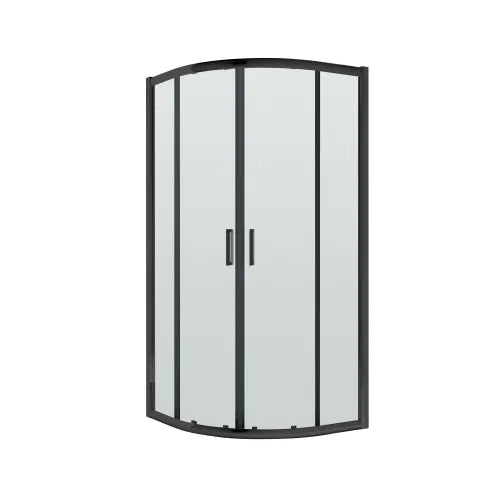 Rene 800mm Black Profile Quadrant Enclosure 6mm Glass