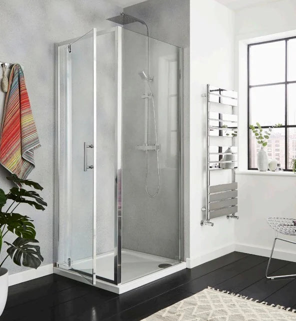 KV8 Shower Enclosure Frameless Side Panel (8mm Glass)