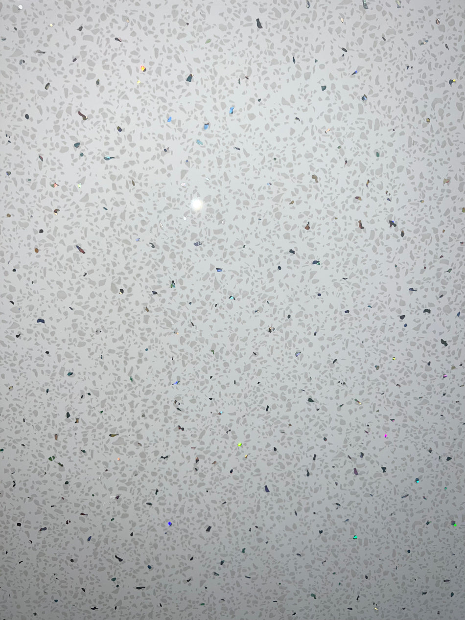 Maxi Panel - White Sparkle Gloss