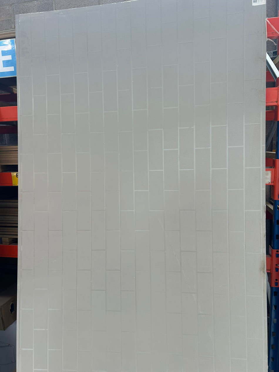 Clearance - Wetwall 2400x1200mm (Coffee Metro Horizontal)