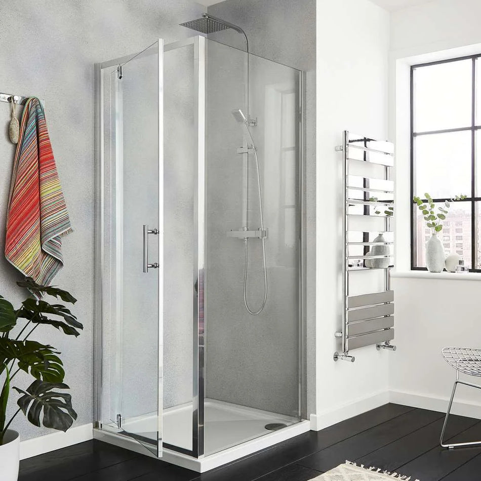 KV6 Shower Enclosure Frameless Side Panel (6mm Glass)