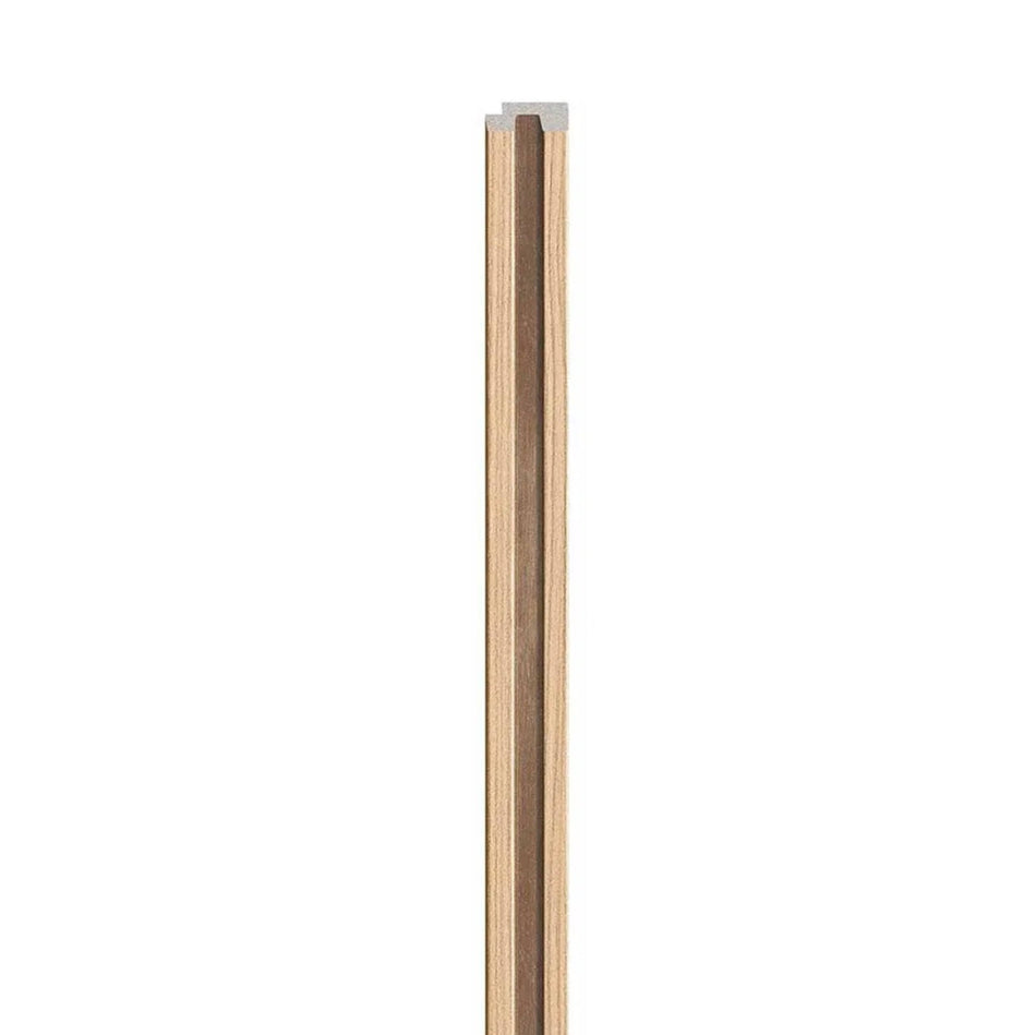 Linerio Slat-Wall  L-Line Finishing Trims - Natural