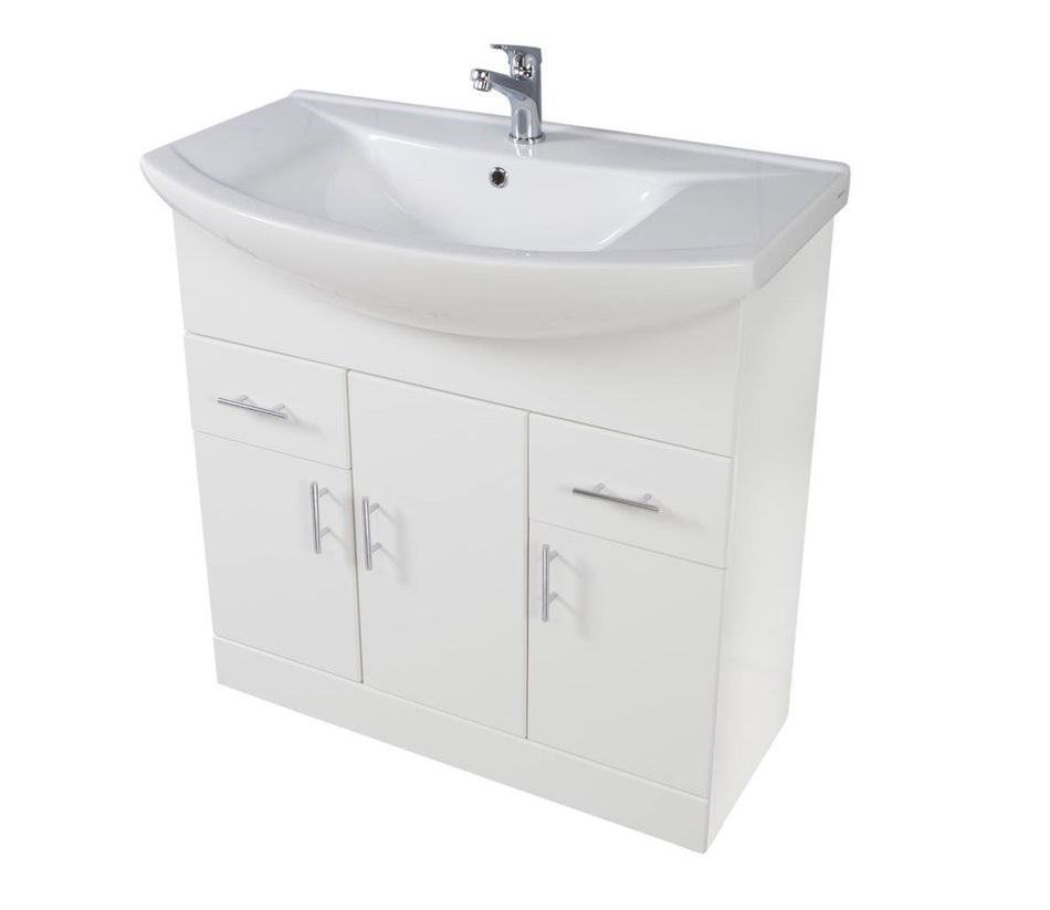 Lanza Furniture Range - 850 Basin Unit