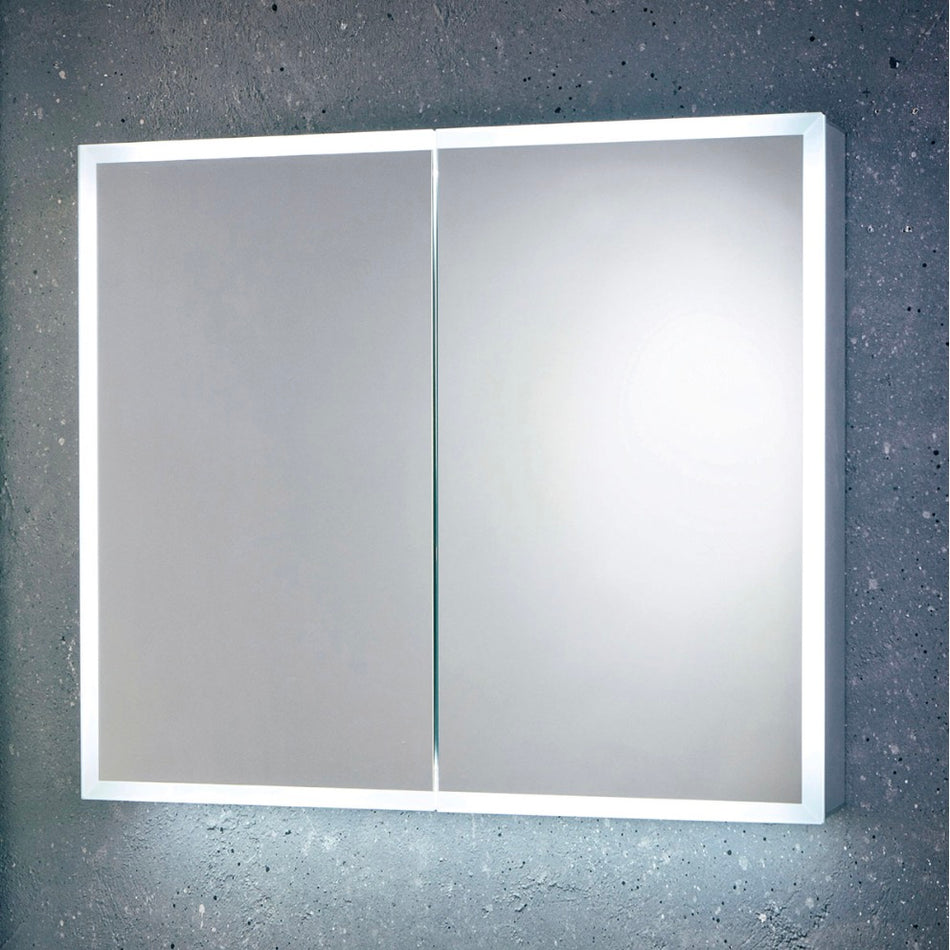 Mirrors - Mia LED Mirror Cabinet 800x700mm
