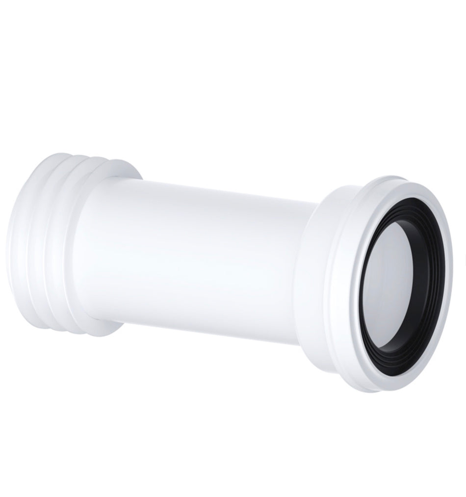 Extended Straight WC Pan Connector