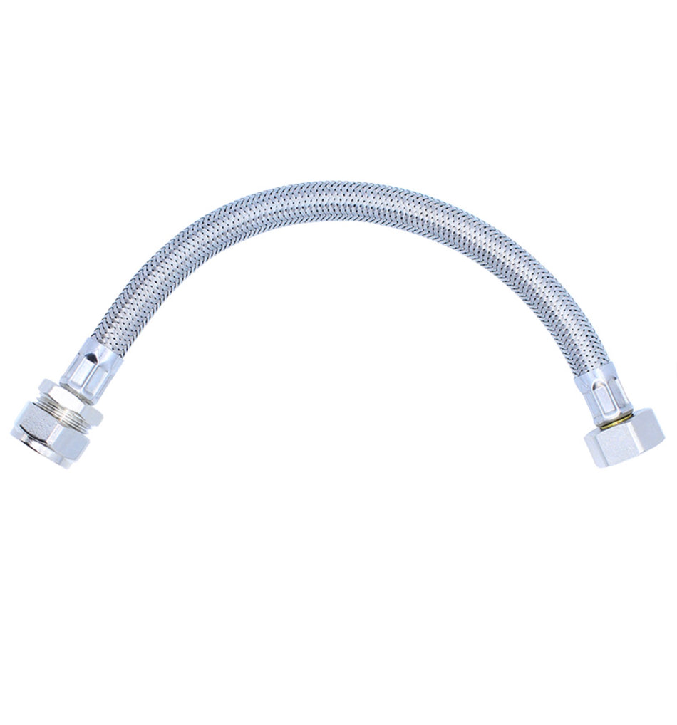 Flexible Hoses - 1/2" x 15mm - 300mm Long