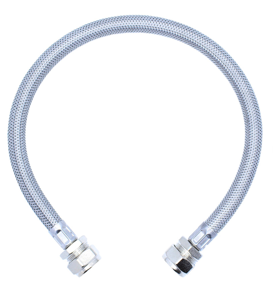 Flexible Hoses - 3/4” x 22mm - 500mm Long