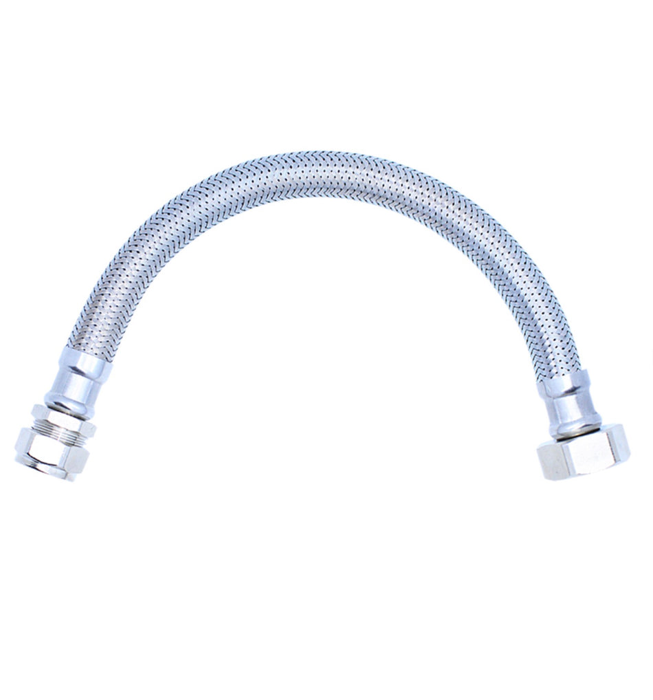 Flexible Hoses - 3/4" x 15mm - 300mm Long