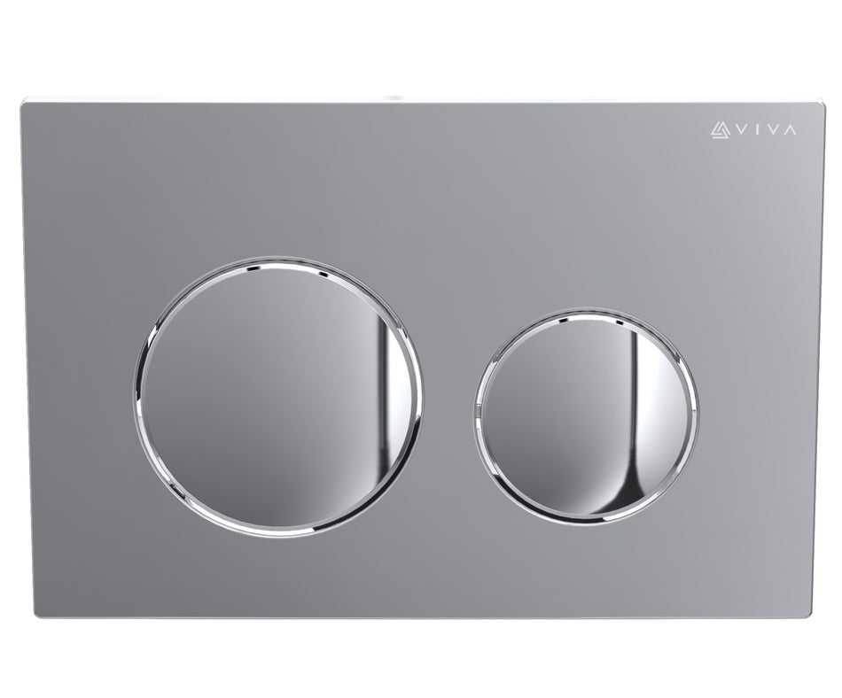 Skylo Ultra10 Gloss Chrome Dual Flush Plate