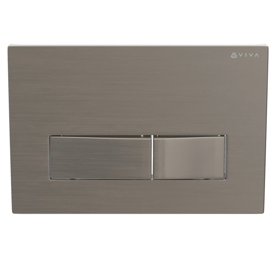 Skylo Ultra25 Brushed Nickel Dual Flush Plate