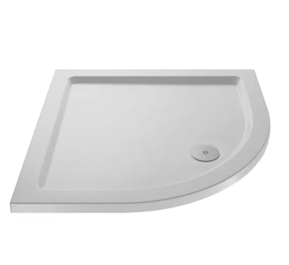 Slip Resistant Quadrant Slimline Shower Tray 800 x 800mm