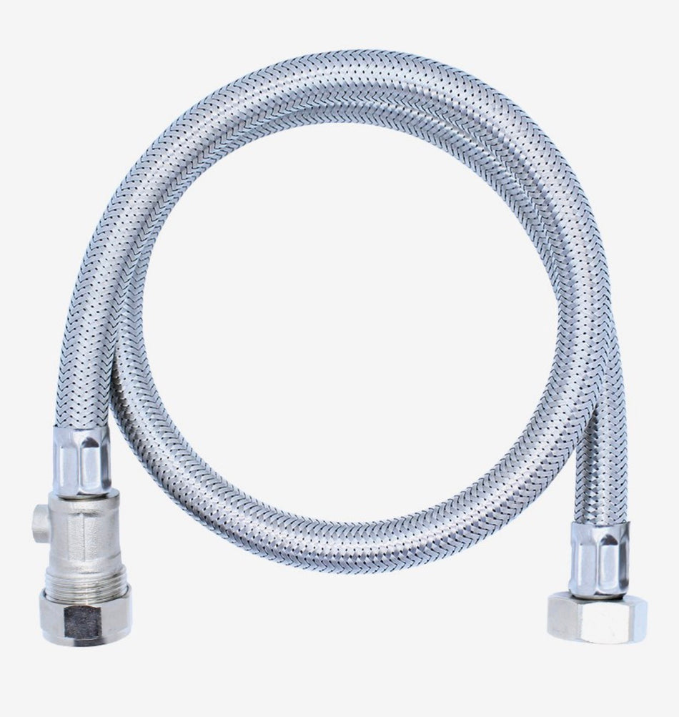 Flexible Hoses - 3/4" x 22mm Isolator - 900mm Long
