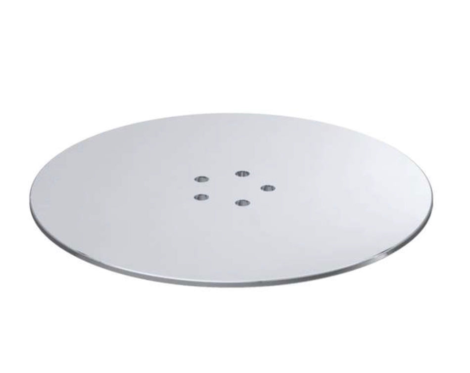 Chrome 90mm Metal Shower Trap Cover