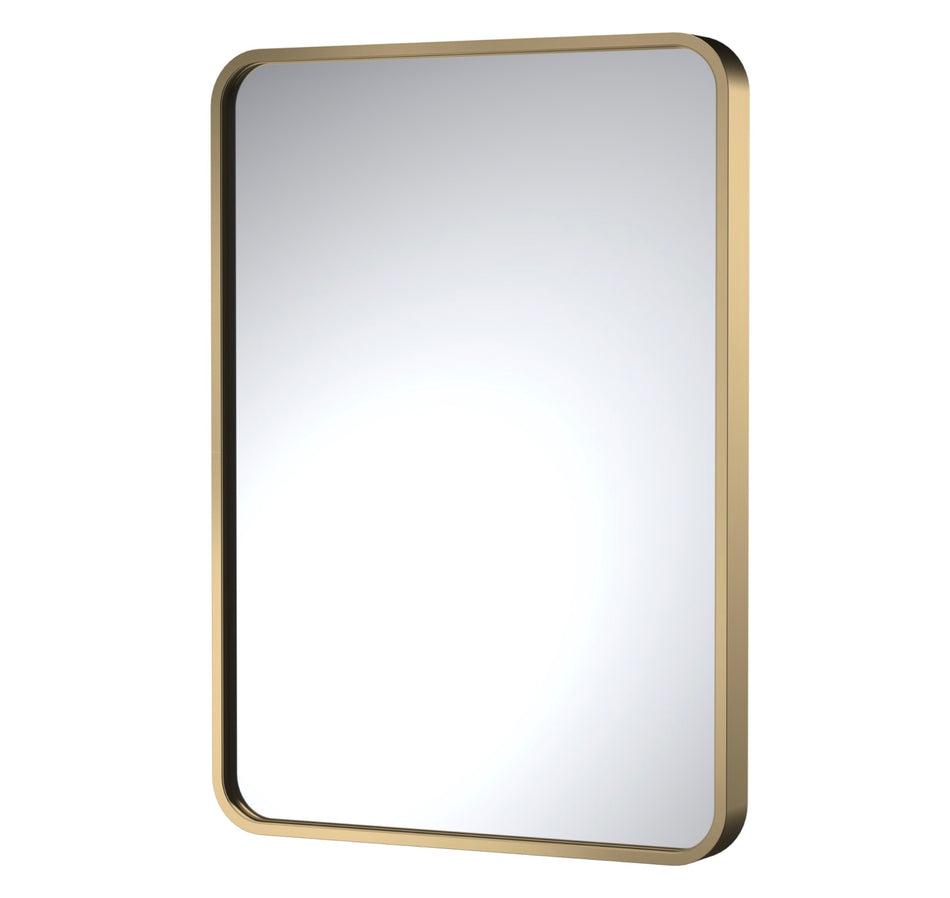 Choice Brushed Brass Inset Mirror Options