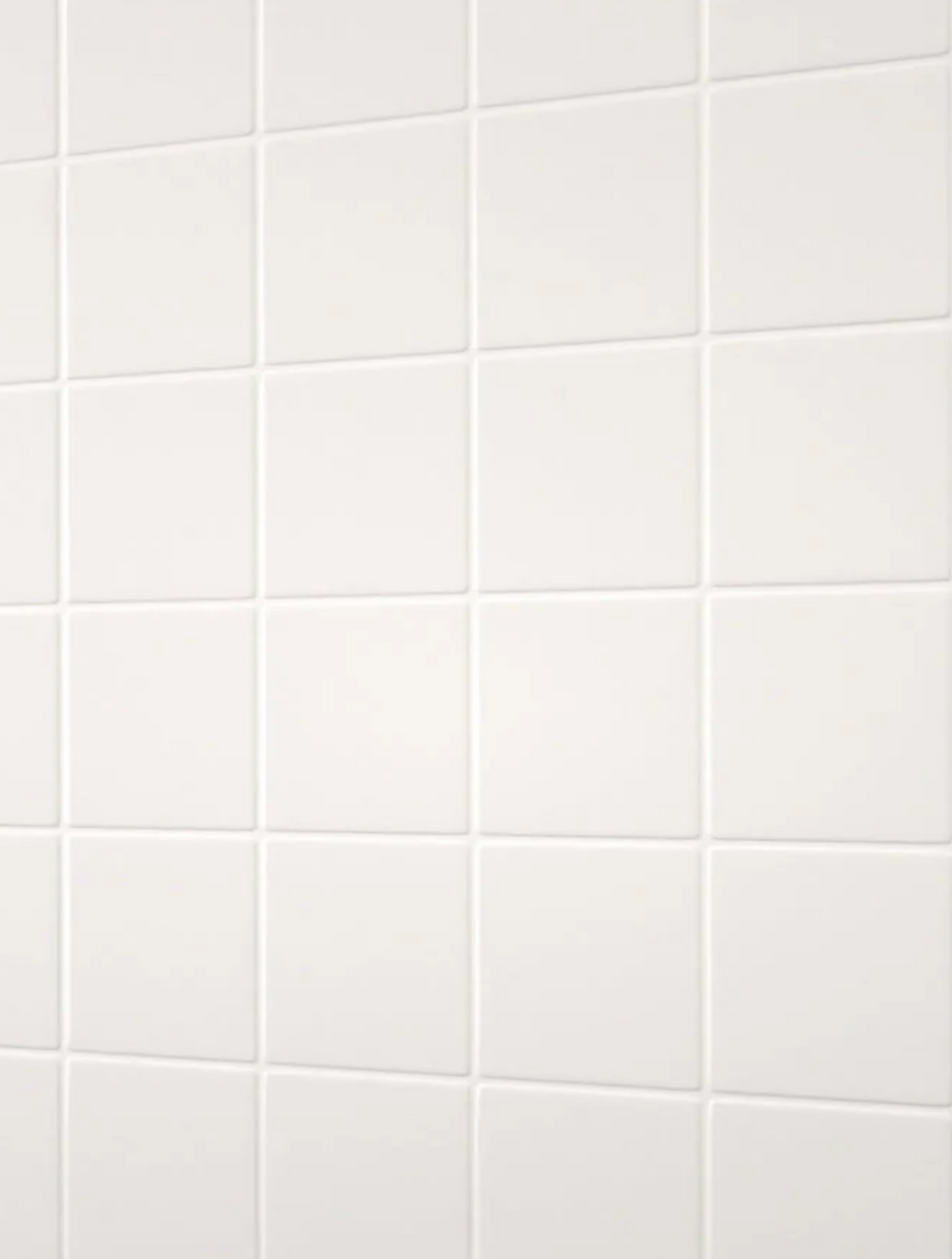 100 Tile - Acrylic White