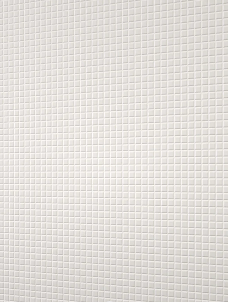 Mini Mosaic Tile - Acrylic White