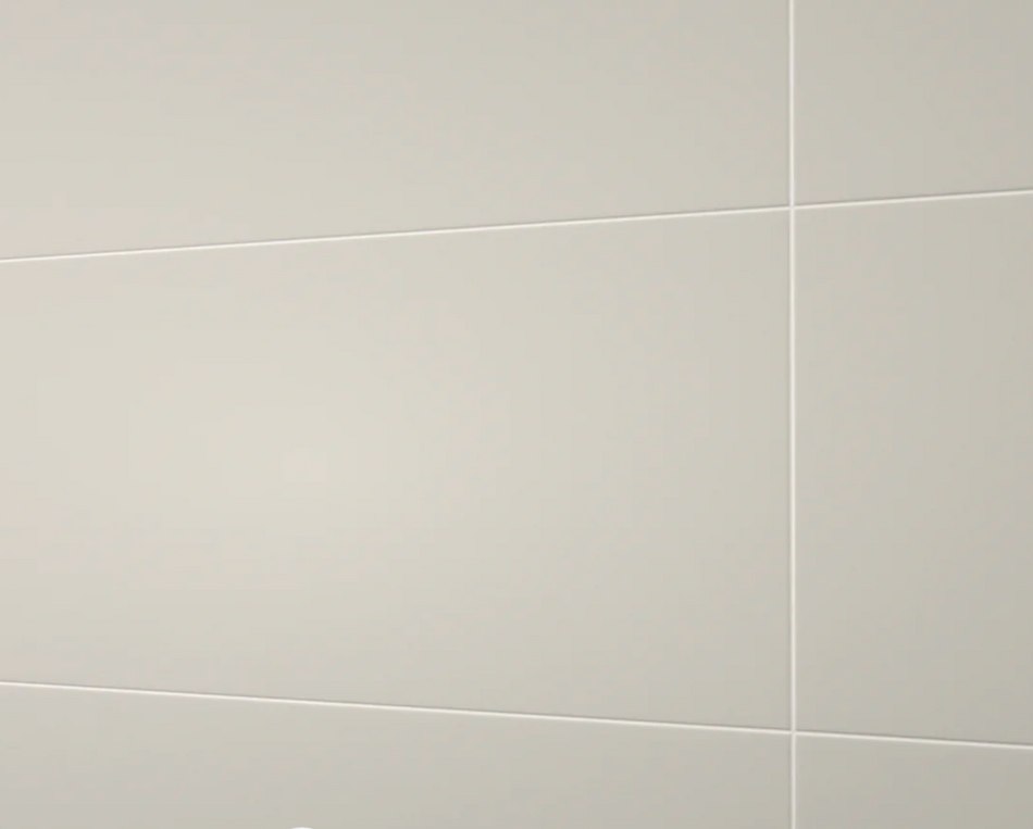 XL Tile (Straight) - Acrylic White