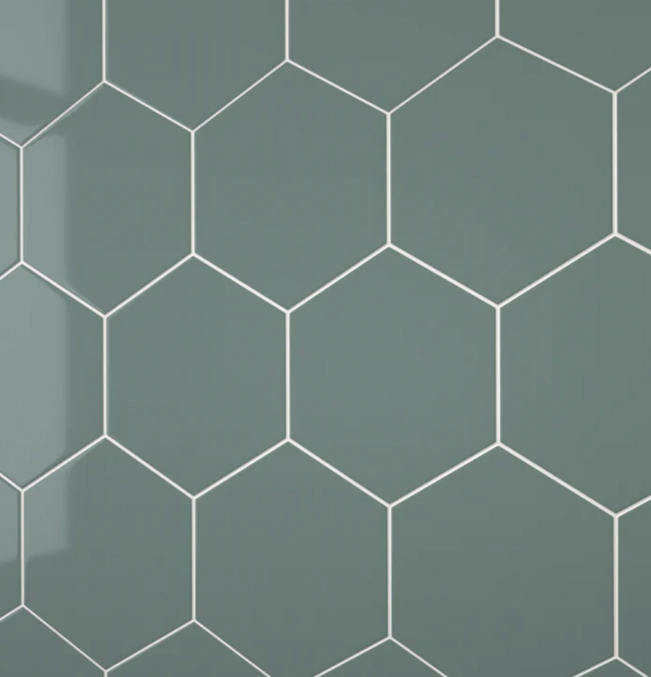 Hexagon Tile - PVC Coloured