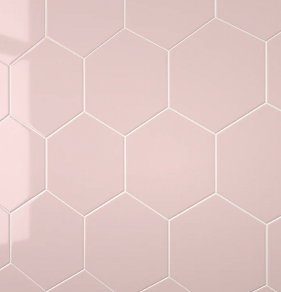 Hexagon Tile - PVC Coloured