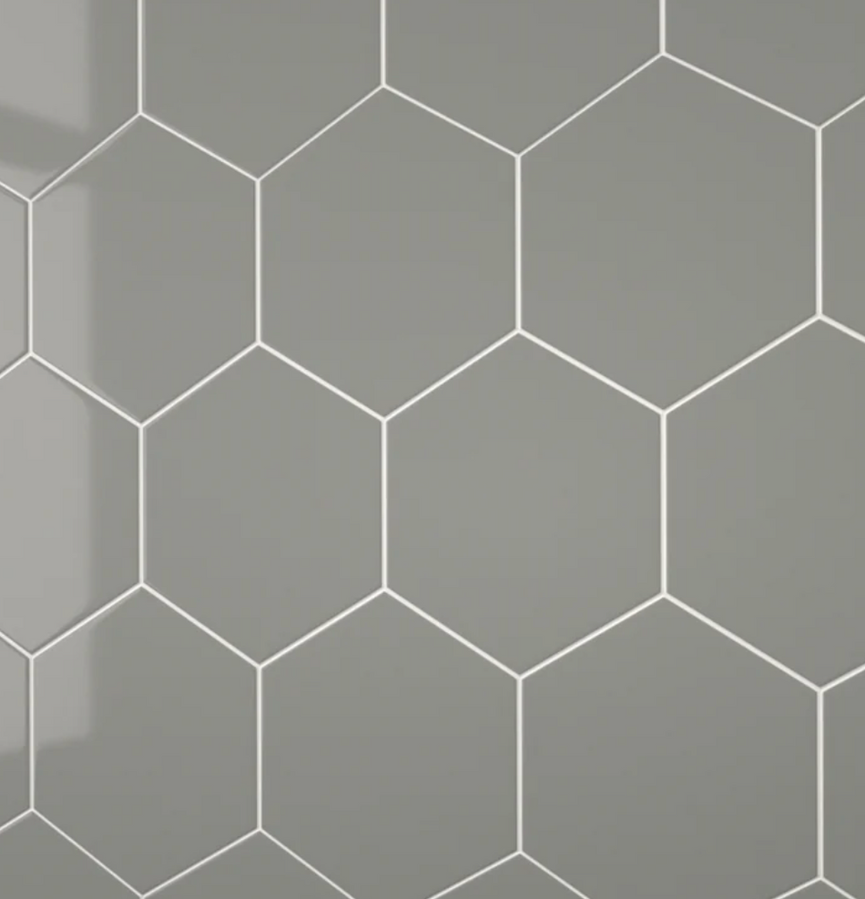 Hexagon Tile - PVC Coloured