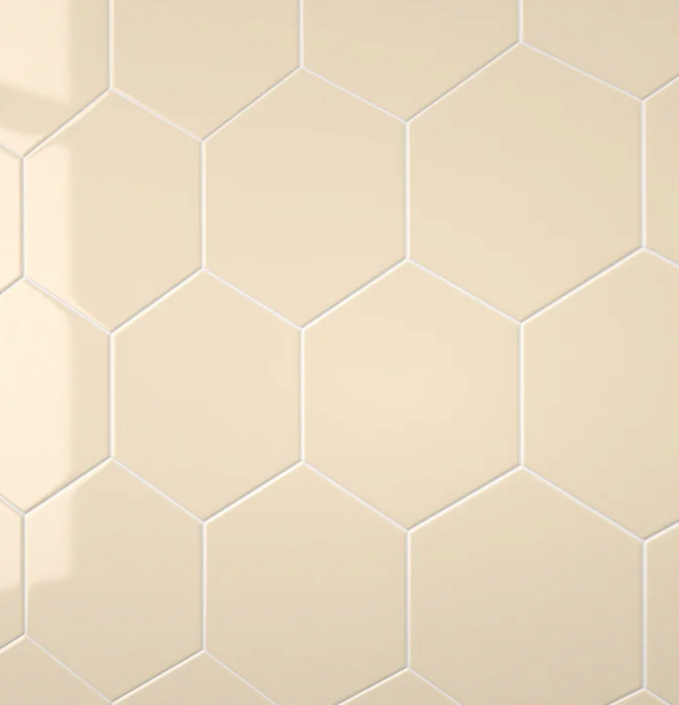 Hexagon Tile - PVC Coloured