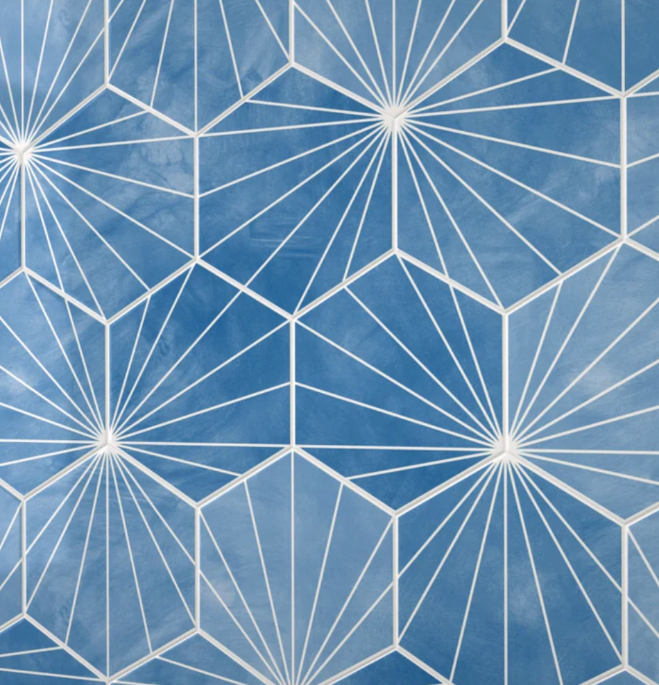 Hexagon Tile - PVC Coloured