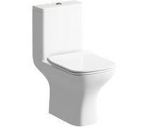 Bathroom Bundle | Volta 510mm Floor Standing Unit & Close Coupled WC Pack - Oak